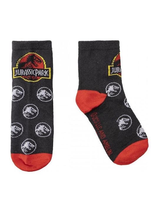 Cerda Παιδικές Κάλτσες Μακριές Jurassic Park Πολύχρωμες 5 Ζευγάρια