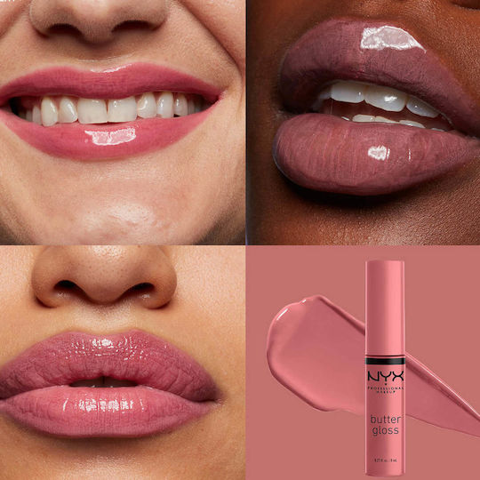 NYX Professional Makeup Butter Gloss Лип Глос Тирамису 8мл