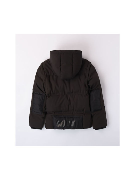 Ducati Boys Casual Jacket Black with Ηood