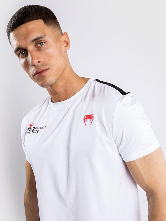 Venum Herren Kurzärmlig T-Shirt VNMUFC-00090-002 für MMA Weiß