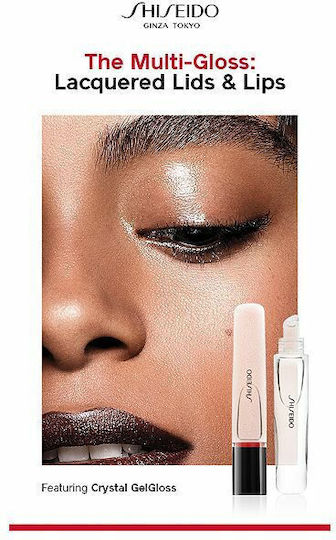 Shiseido Crystal Gel Gloss Luciu de buze Transparent 9ml