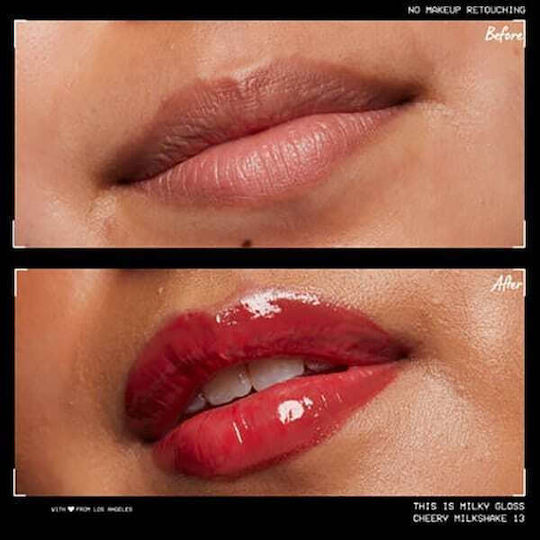 NYX Professional Makeup This Is Milky Lip Gloss 13 Cherry Milk Shake 4ml