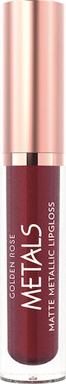 Golden Rose Metals Metallic Shine Lip Gloss 58 Plum 4.5ml
