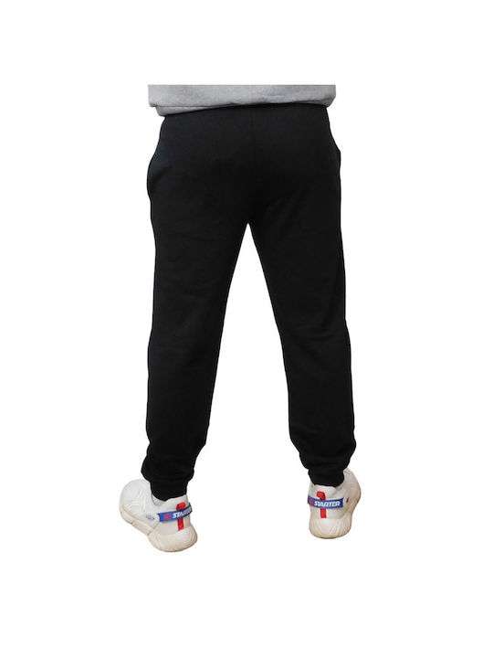 Sweatpants with Elastic Black