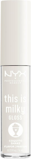 NYX Professional Makeup This Is Milky Lip Gloss 16 Coquito Shake 4ml