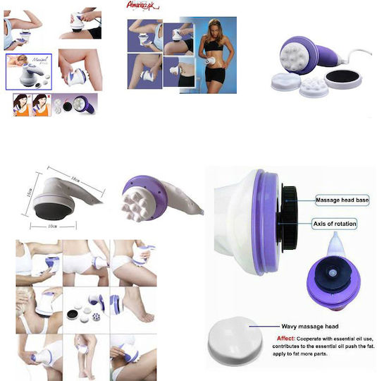 Manipol Massage Device for the Body against Cellulite White
