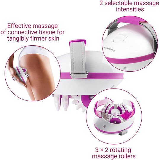 Medisana AC 850 Massage Device for the Legs & the Body against Cellulite Purple
