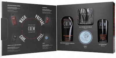 American Crew Skin Care Set for Cleaning Body Cleaning with Shampoo