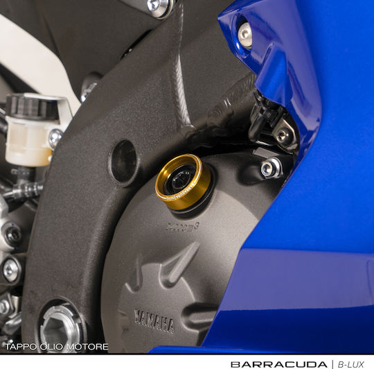 Barracuda Motorcycle Oil Cap Oil Cap for Yamaha T-Max 500 / MT-09 / Tracer / XT660X Black Black YN102