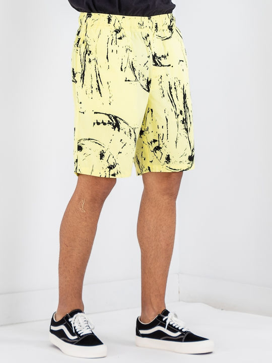 Brutal Insouciance Herrenshorts Gelb