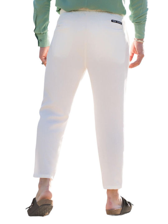 Twin Black Men's Trousers White