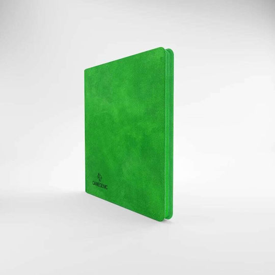Gamegenic Zip-Up Album 24 Pocket Binder 12-Pocket Standard Size Green