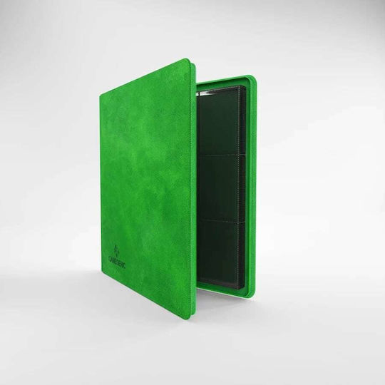 Gamegenic Zip-Up Album 24 Pocket Binder 12-Pocket Standard Size Green