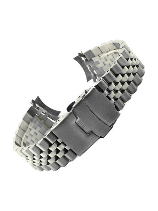 Bracelet Metallic Bracelet Silver 20mm Bracelet Metallic Bracelet Silver 20mm