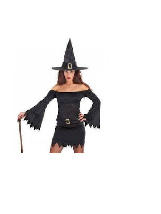 Carnival Costume Sexy Witch Mini Dress
