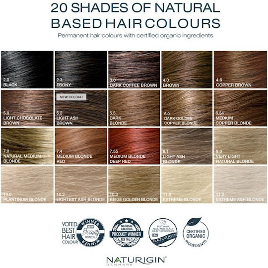 Naturigin Haarfärbemittel Light Chocolate Braun 5.0