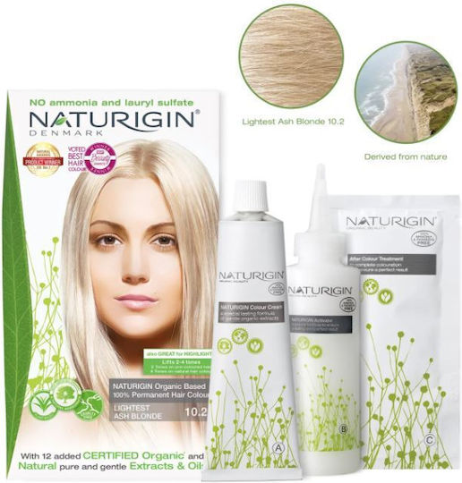 Naturigin Haarfärbemittel 10.2 Sehr Hell Sand Blonde