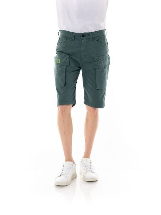 Cover Jeans Herrenshorts Cargo Grün