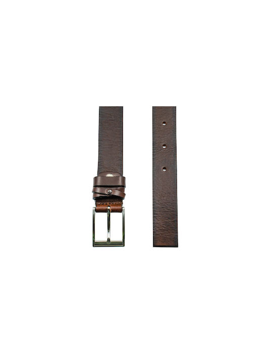 Bashaikov Men's Artificial Leather Belt Brown