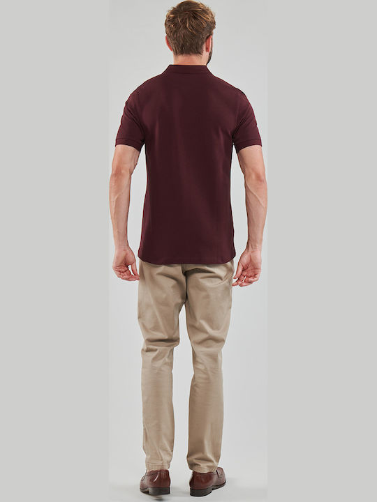 Polo T-Shirt Burgundy