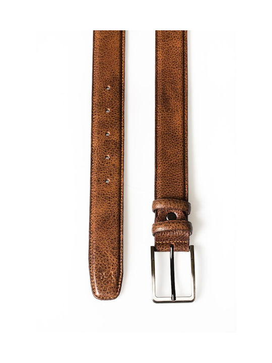 Robin Men's Leather Belt Brown