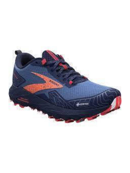 Brooks Cascadia 17 Γυναικεία Trail Gore-Tex Μπλε