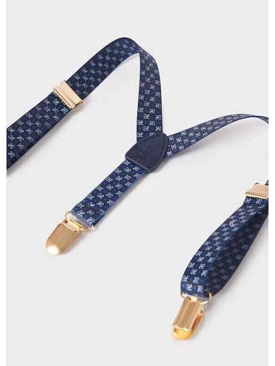 Abel & Lula Kids Suspenders with 3 Clips Blue