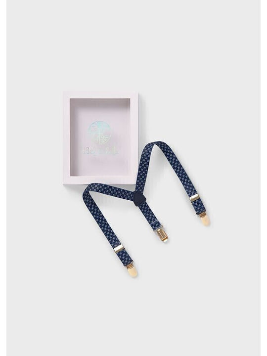 Abel & Lula Kids Suspenders with 3 Clips Blue