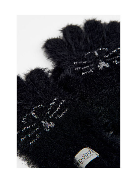 Boboli Παιδικά Γάντια Μαύρα