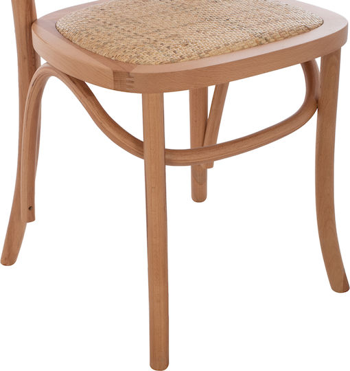 Stühle Cafe Beige 1Stück 45x48x88cm