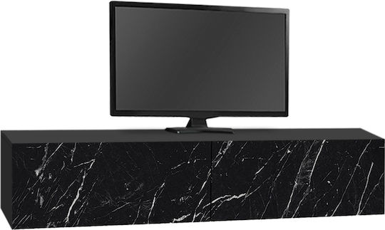 Aristo Επιτοίχιο με Φωτισμό Led Μαύρο 135x31.6x25εκ. Aristo Επιτοίχιο με Φωτισμό Led Μαύρο 135x31.6x25εκ.