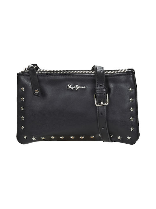 Pepe Jeans Damen Tasche Schulter Schwarz