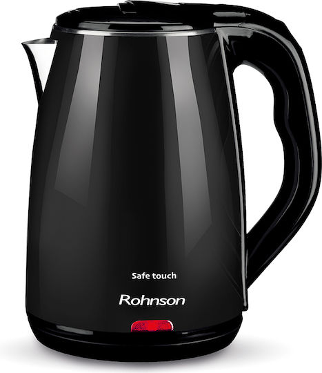 Rohnson Kettle 1.7lt 1500W Black