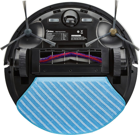 Midea M7 Robot Vacuum Cleaner with Laser Mapping & 4000Pa Suction Power White