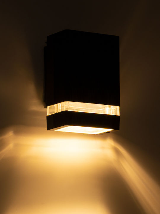 GloboStar Quatro Lampă De Tavan Etanșă 11x10x16.4cm