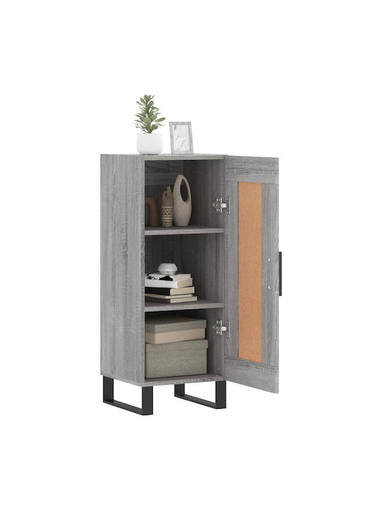 Cabinet Storage Made of Metal & Wood L34.5xW34xH90cm