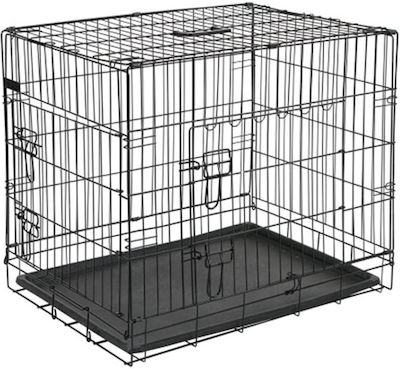 vidaXL @Pet Dog Transport Cage 50.8x30.5x35.5cm