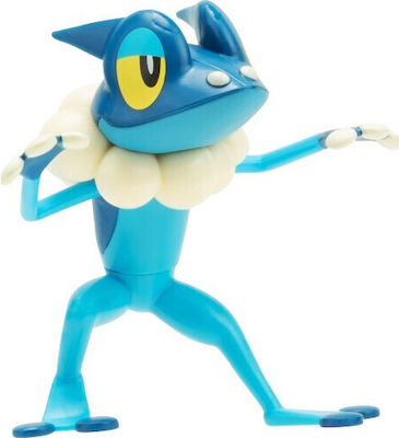 Jazwares Miniature Toy Frogadier Pokemon 10cm.