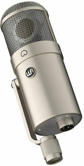 Warm Audio WA-47F Kondensatormikrofon Stoßmontiert für Studio in Silver Farbe