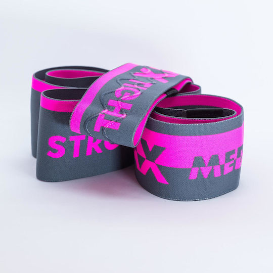 MadMax Hip Loops Mini Loop Bands Σετ 3τμχ Ροζ 0.32m