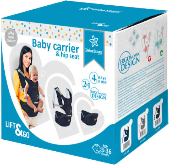 Bebe Stars Classic Carrier Lift & Go Black