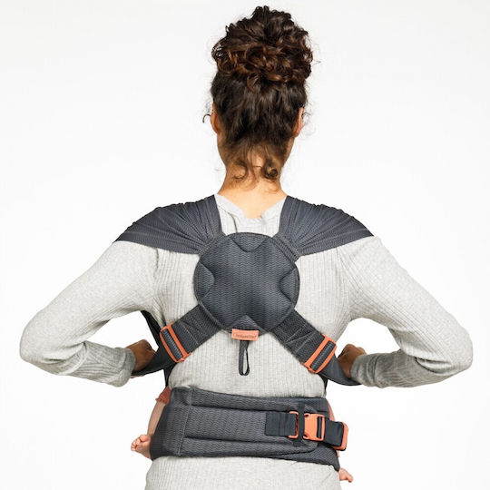 Infantino Wrap Carrier Hug & Cuddle Adjustable Hybrid Gray with Maximum Weight 12kg