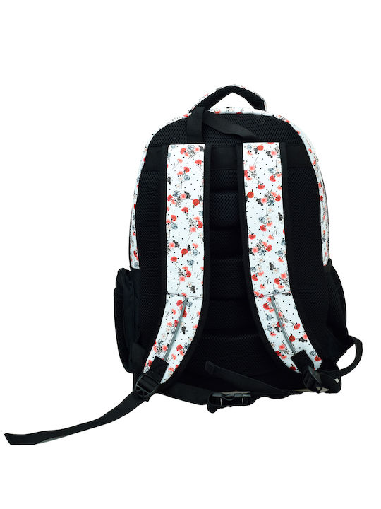 Back Me Up School Bag Backpack Elementary, Elementary Red with Water Bottle Holder 40Liters