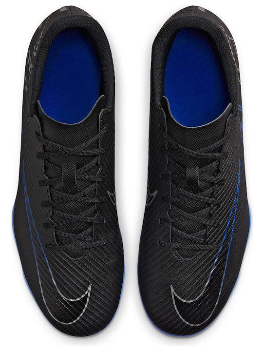Nike Mercurial Vapor 15 Club Football Shoes with Cleats Black