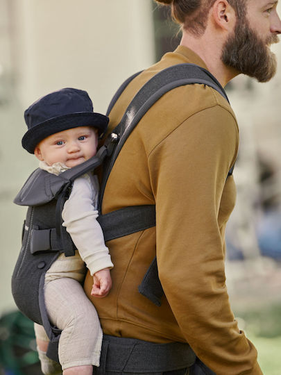 BabyBjorn Κλασικός Μάρσιπος One Anthracite με Μέγιστο Βάρος 15kg