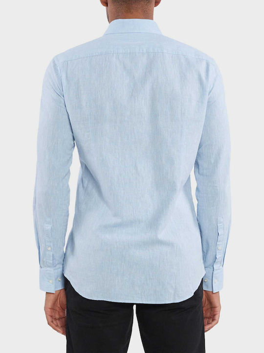 Hugo Boss Cotton Shirt Light Blue