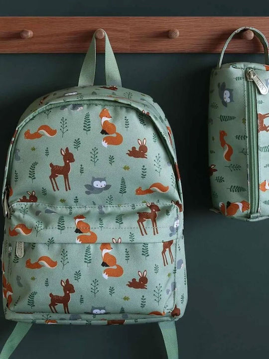 A Little Lovely Company School Bag Backpack Kindergarten Turquoise