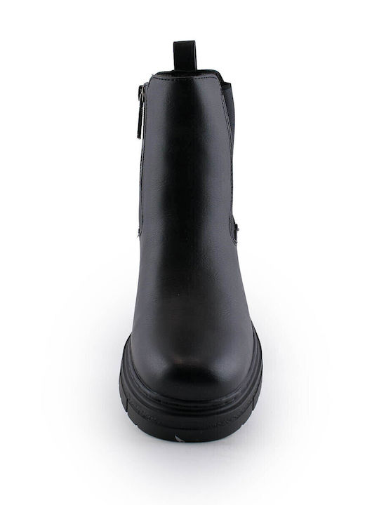 Stiefeletten Damen Schwarz