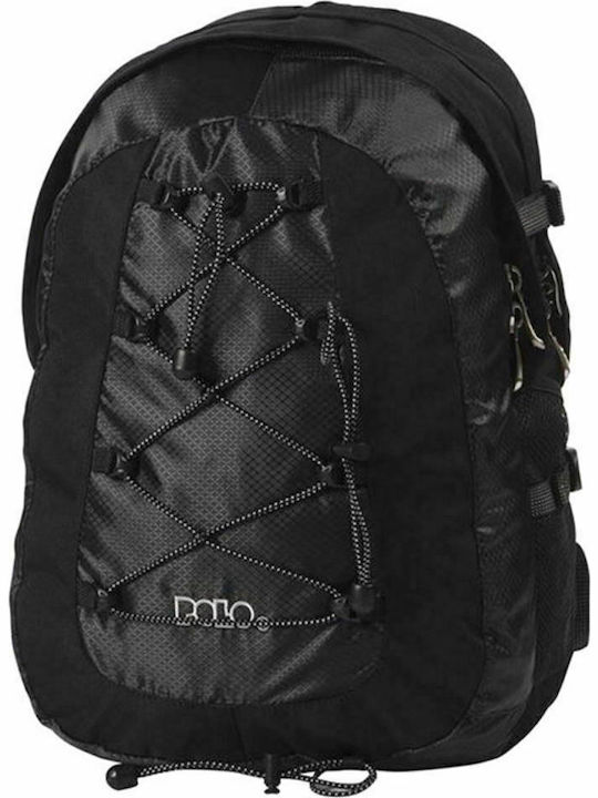 Polo Offpist School Bag Backpack Junior High-High School Black with Water Bottle Holder 28Liters 2018