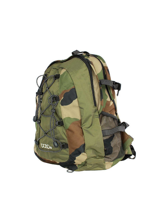 Polo Offpist School Bag Backpack Junior High-High School Camo with Water Bottle Holder 28Liters 2023